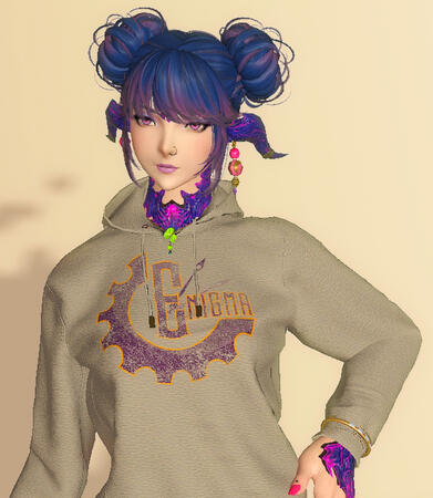 Enigma Grey Hoodie